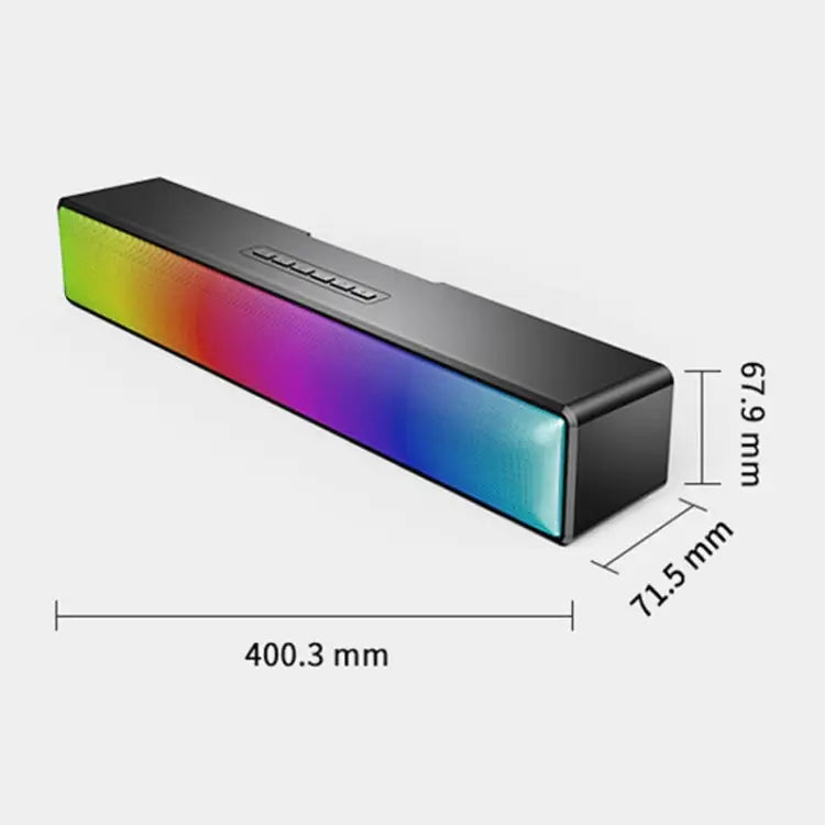 Multifunctional RGB Colorful Light Computer Bluetooth Speaker BT-601 - BT-601