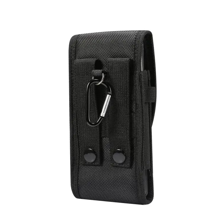 Multifunctional Universal Vertical Nylon Fabric Waist Bag Tactical Belt Bag For 5.3 inch and Below Phones For 6.7 inch