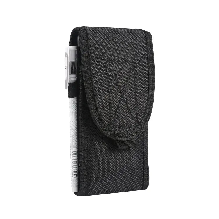 Multifunctional Universal Vertical Nylon Fabric Waist Bag Tactical Belt Bag For 5.3 inch and Below Phones For 6.7 inch