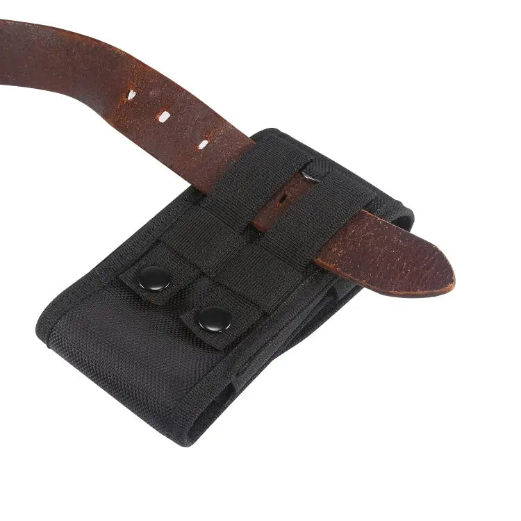 Multifunctional Universal Vertical Nylon Fabric Waist Bag Tactical Belt Bag For 5.3 inch and Below Phones For 6.7 inch