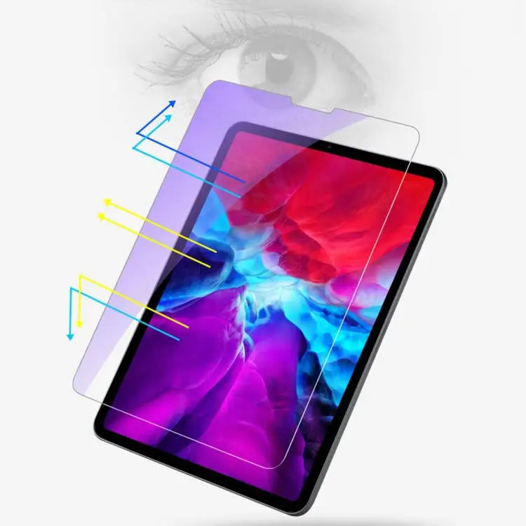 Mutural 9H Anti Blue-ray Tempered Glass Film For iPad 10.2 2019 For iPad Pro 10.5 2019/2017 & Air (2019) For iPad Pro