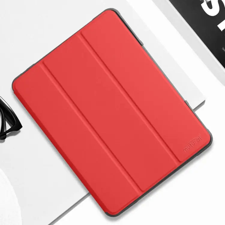 Mutural Horizontal Flip PC + TPU + PU Leather Case with Holder & Pen Slot For iPad 10.2 For iPad 9.7 For iPad Pro 10.5