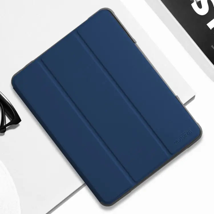 Mutural Horizontal Flip PC + TPU + PU Leather Case with Holder & Pen Slot For iPad 10.2 For iPad 9.7 For iPad Pro 10.5