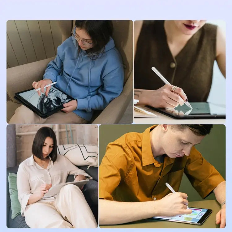 Mutural P-950B Tilt Pressure Sensor Capacitive Stylus Pen with Palm Rejection for iPad 2018 or Later 950B - 950B