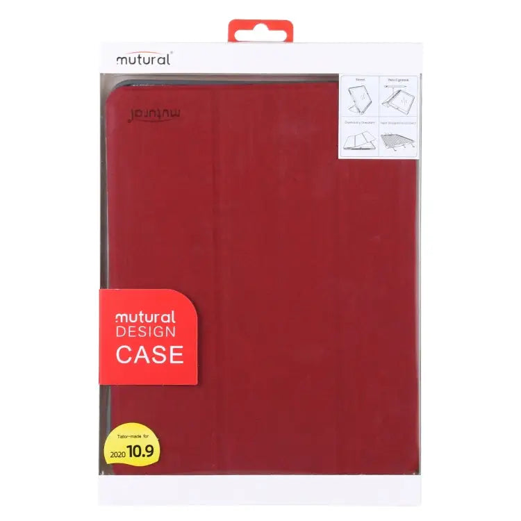 Mutural YASHI Series Tablet Leather Smart Case For iPad 10th Gen 10.9 2022 - Apple Accessories