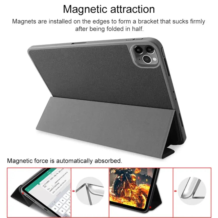 Mutural YASHI Series Ultra-thin TPU + PU Horizontal Flip Leather Case with Holder & Sleep / Wake-up Function & Pen Slot