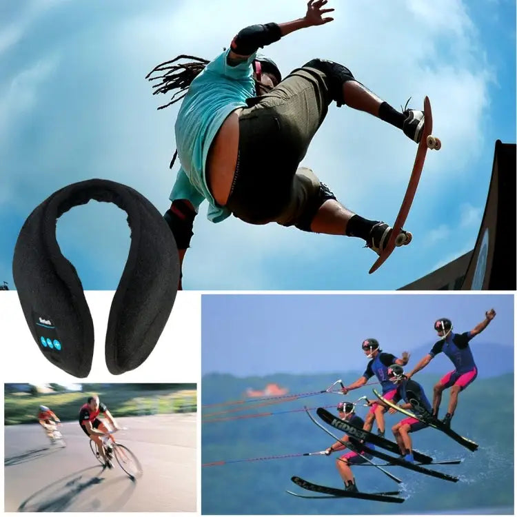 My-Call Bluetooth V3.0 Headset Warm Winter Earmuff for iPhone 6 & 6s / iPhone 5 & 5S / iPhone 4 & 4S and Other