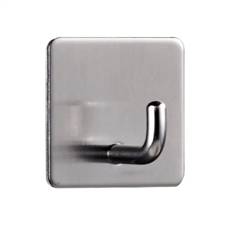 MYD-1038 304 Stainless Steel Sticky Hook Kitchen Bathroom Multi-functional Hole Free Wall Mount Holder MYD-1038