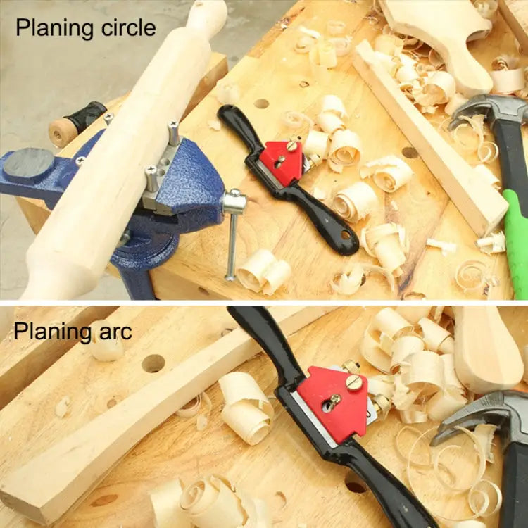 MYTEC 9 Inch Adjustable Hand Push Home Woodworking Hand Planer Hand Planer - Hand Planer