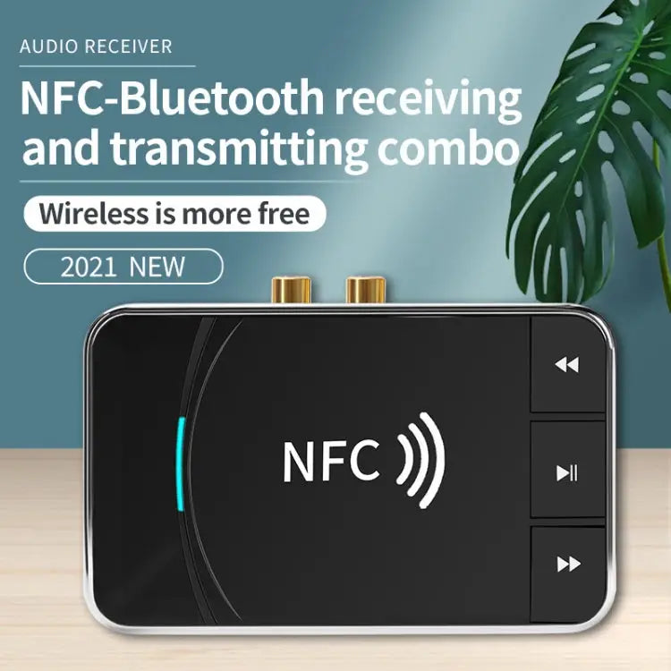 N100 NFC Desktop Bluetooth 5.0 Receiver & Transmitter Car Bluetooth Speaker Audio Adapter N100 - N100