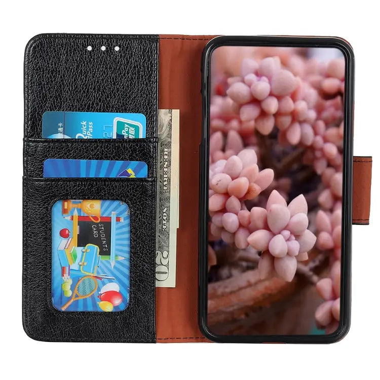 Napa Texture Horizontal Flip Leather Case with Holder & Card Slot & Wallet For Alcatel 1SE 2020 For HTC Desire 20 Pro