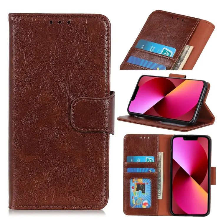 Nappa Texture Horizontal Flip Leather Case with Holder & Card Slots & Wallet For iPhone 13 mini For iPhone 13