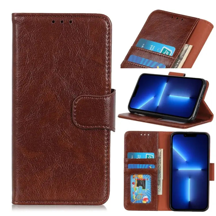 Nappa Texture Horizontal Flip Leather Case with Holder & Card Slots & Wallet For iPhone 13 mini For iPhone 13