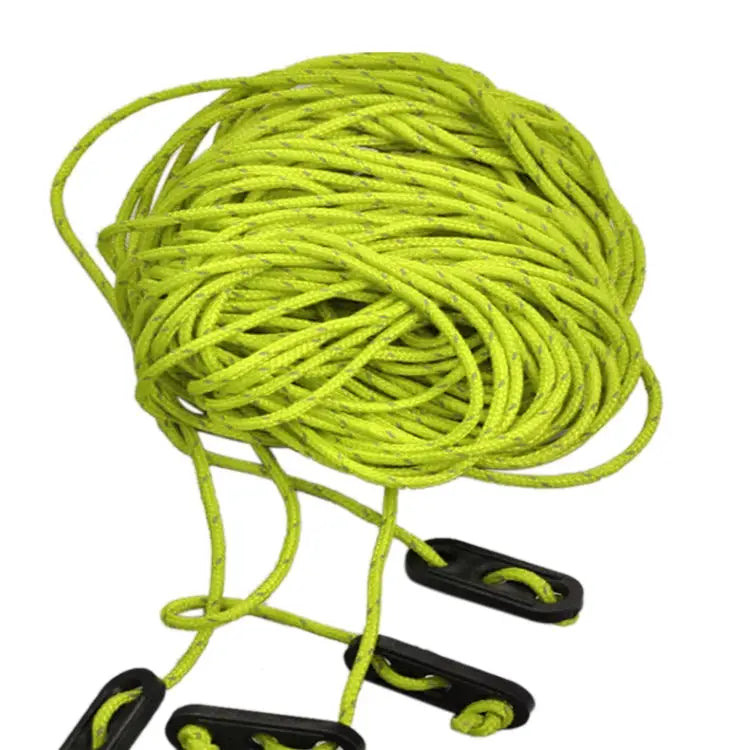 Naturehike NH15A001-G Outdoor Camping 4*4 Tent Awning Reflective Rope Runners Guy Line Cord Paracord Random Color