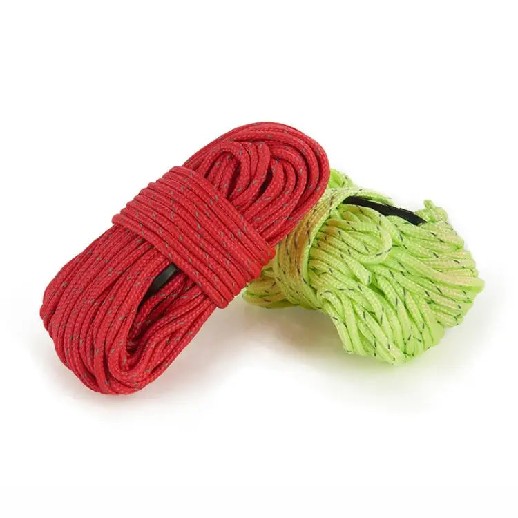 Naturehike NH15A001-G Outdoor Camping 4*4 Tent Awning Reflective Rope Runners Guy Line Cord Paracord Random Color