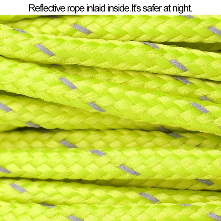 Naturehike NH15A001-G Outdoor Camping 4*4 Tent Awning Reflective Rope Runners Guy Line Cord Paracord Random Color
