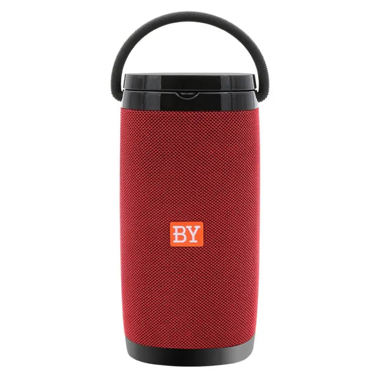 NBY 6650 Portable Multi-function Bluetooth Speaker 3D Surround Stereo Sound Support Wireless Charging - Red - Apple