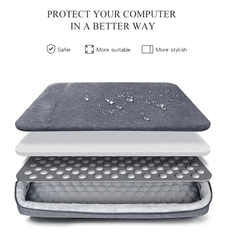 ND04 Oxford Cloth Waterproof Laptop Handbag for 13.3 inch Laptops with Trunk Trolley Strap 13.3 inch