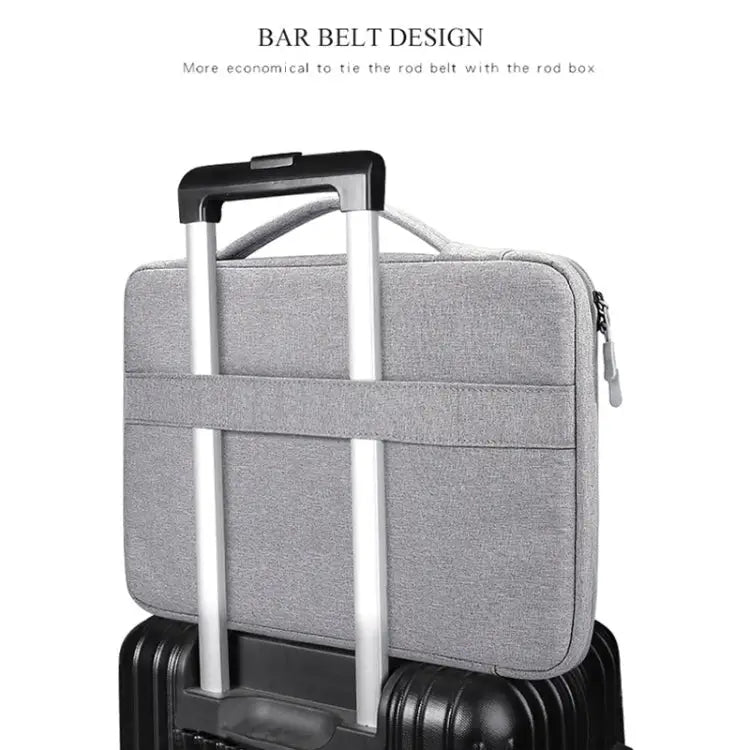 ND04 Oxford Cloth Waterproof Laptop Handbag for 13.3 inch Laptops with Trunk Trolley Strap 13.3 inch