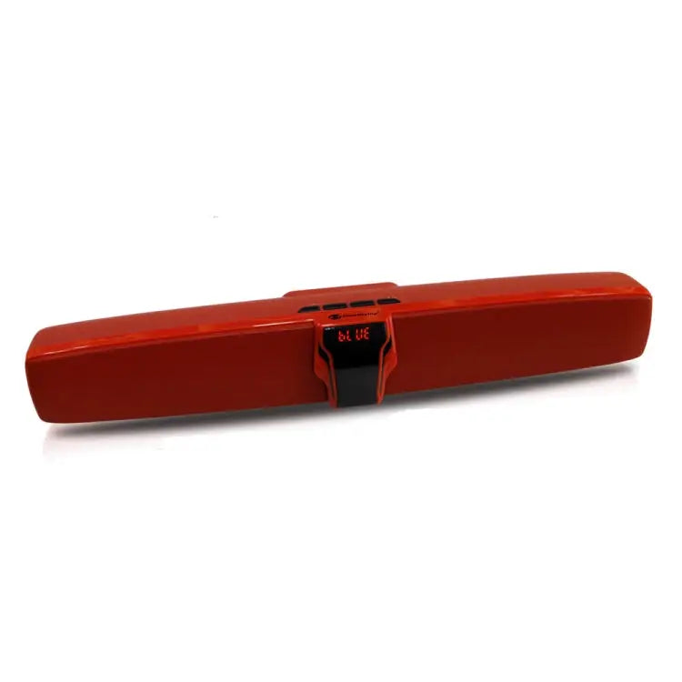 New Rixing NR7017 TWS Portable 10W Stereo Surround Soundbar Bluetooth Speaker with Microphone - Red - Apple Accessories