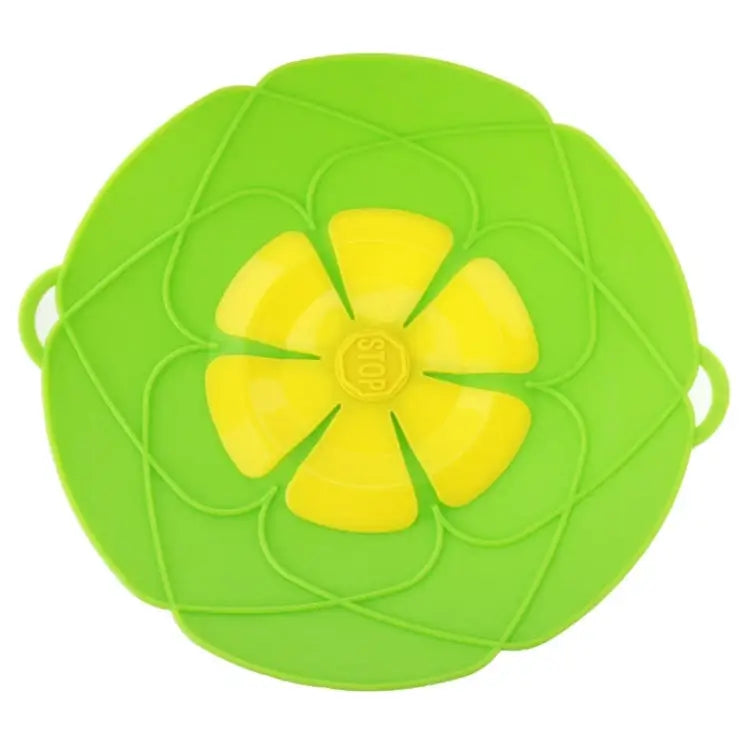 New Spill-Proof Anti-Flutter and Heat-Resistant Silicone Pot Cover (Ramdom Color Delivery)