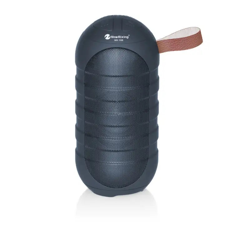 NewRixing NR106 Mini Portable Wireless Bluetooth Speaker Stereo Subwoofer Built-in Microphone Support Hands-free