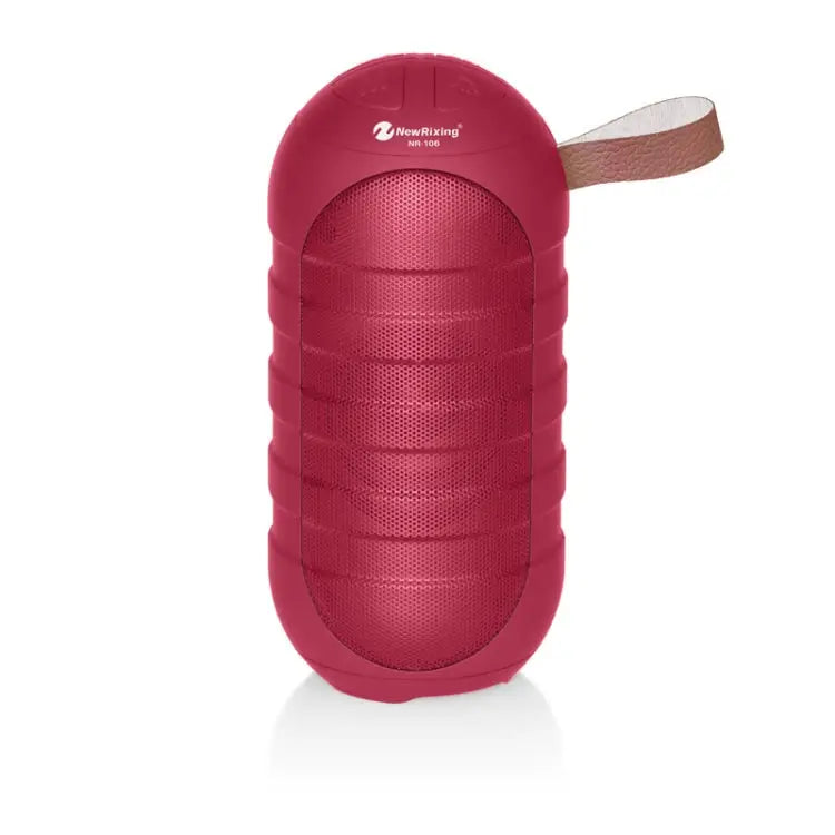 NewRixing NR106 Mini Portable Wireless Bluetooth Speaker Stereo Subwoofer Built-in Microphone Support Hands-free