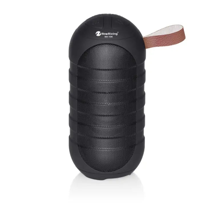 NewRixing NR106 Mini Portable Wireless Bluetooth Speaker Stereo Subwoofer Built-in Microphone Support Hands-free