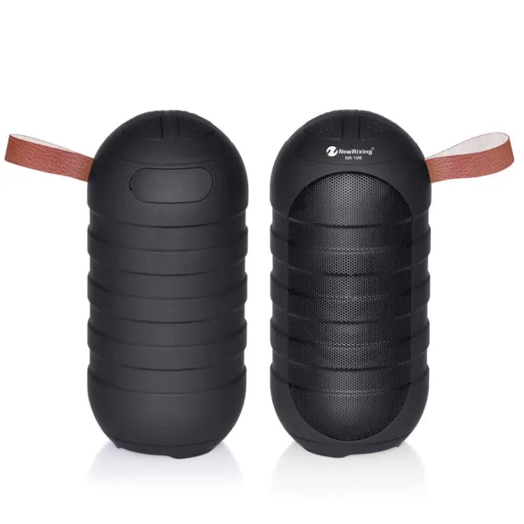 NewRixing NR106 Mini Portable Wireless Bluetooth Speaker Stereo Subwoofer Built-in Microphone Support Hands-free