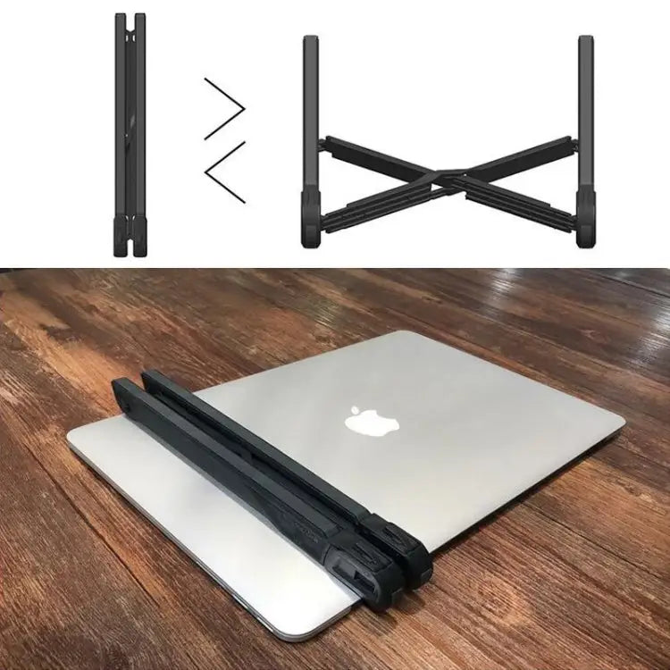 NEXSTAND Laptop Height Extender Holder Stand Folding Portable Computer Heat Dissipation Bracket Size: 27x3.9x3.6cm
