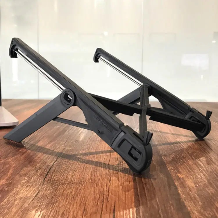 NEXSTAND Laptop Height Extender Holder Stand Folding Portable Computer Heat Dissipation Bracket Size: 27x3.9x3.6cm