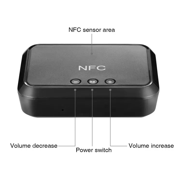 NFC Desktop Bluetooth Music Receiver 4.1 Bluetooth Adapter USB Drive Reads Bluetooth Speaker B10 - B10 - Apple