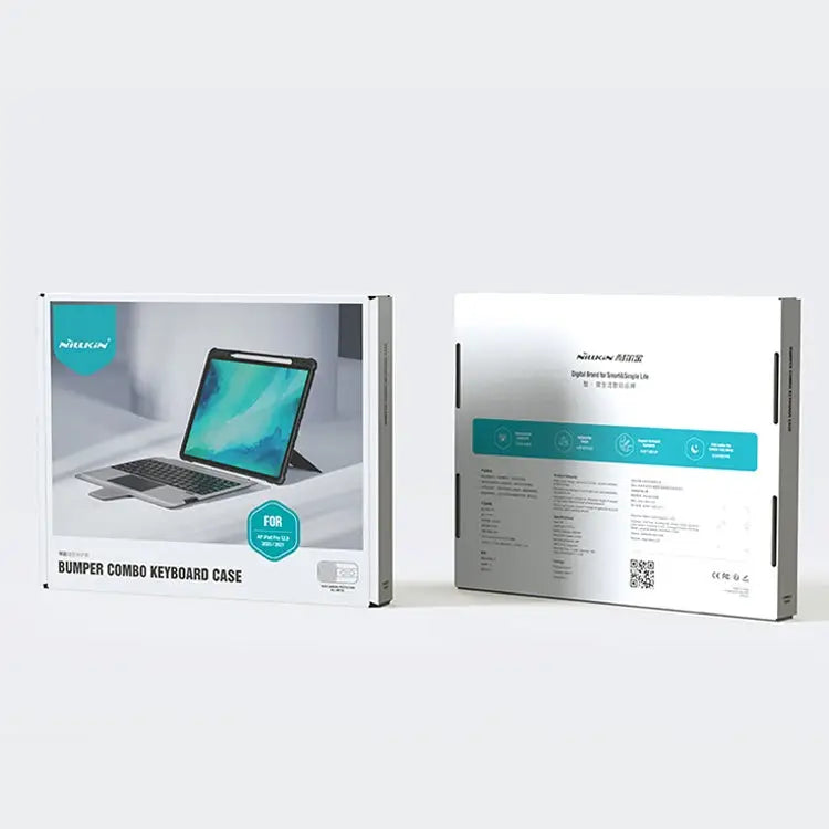 Nillkin Bumper Combo Keyboard Case For iPad 10.2 2019/2020/2021 - For iPad 10.2 2019/2020/2021 - Apple Accessories