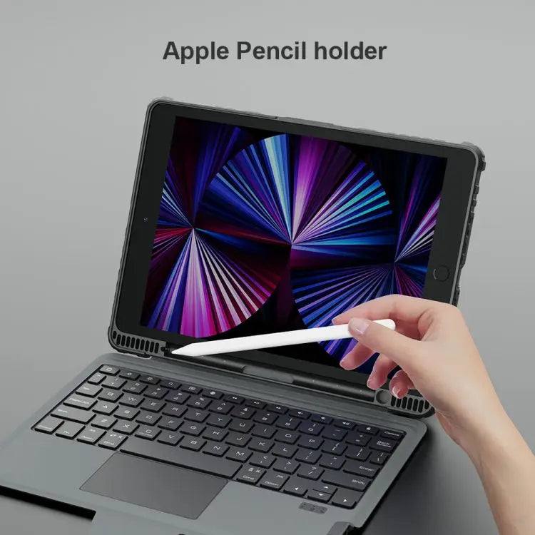 Nillkin Bumper Combo Keyboard Case For iPad 10.2 2019/2020/2021 - For iPad 10.2 2019/2020/2021 - Apple Accessories