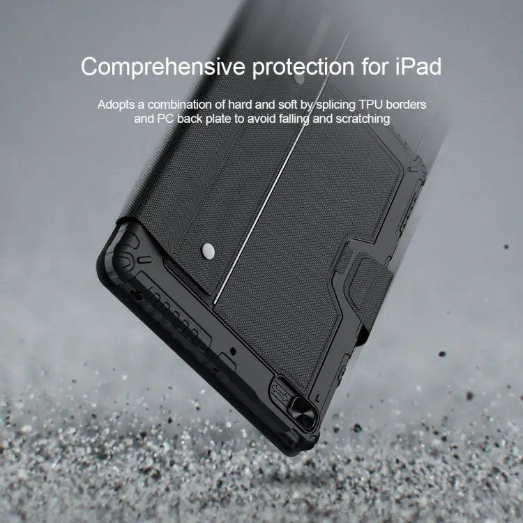 Nillkin Bumper Combo Keyboard Case For iPad 10.2 2019/2020/2021 - For iPad 10.2 2019/2020/2021 - Apple Accessories