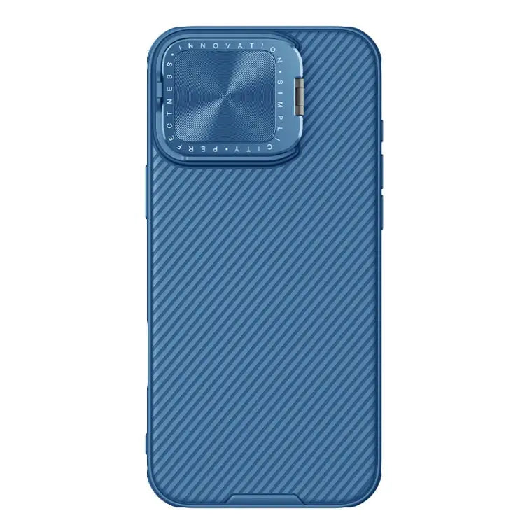 NILLKIN CamShield Prop MagSafe Magnetic PC Phone Case - For iPhone 16 Pro Max / Blue - Apple Accessories