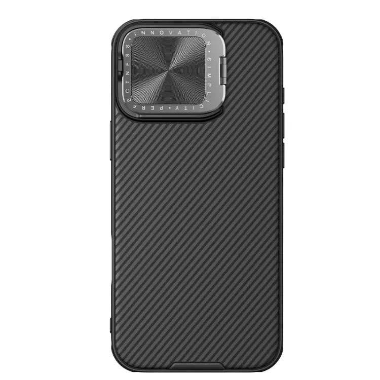 NILLKIN CamShield Prop MagSafe Magnetic PC Phone Case - For iPhone 16 Pro Max / Black - Apple Accessories