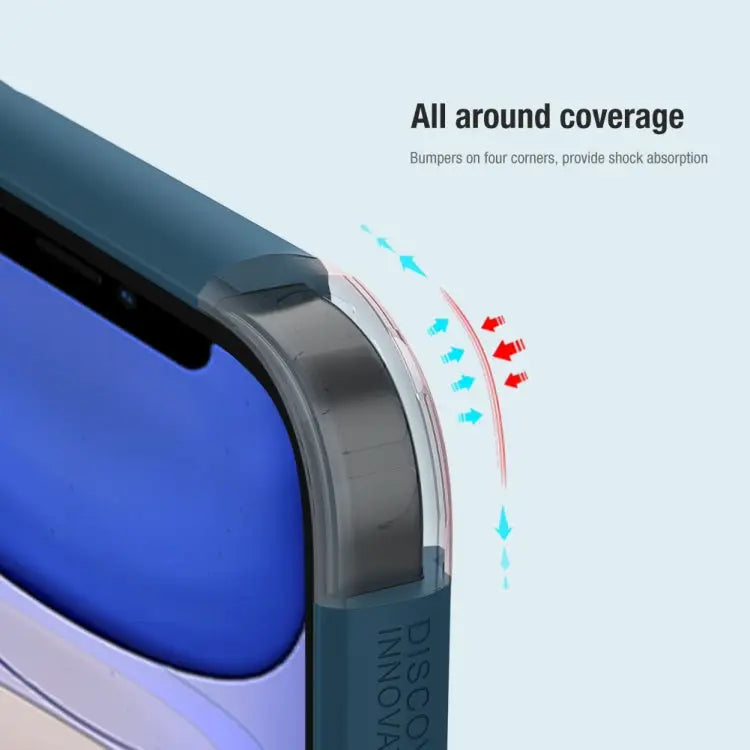 NILLKIN Frosted Shield Pro PC + TPU Phone Case For iPhone 14 For iPhone 14 Plus For iPhone 14 Pro For iPhone 14 Pro Max