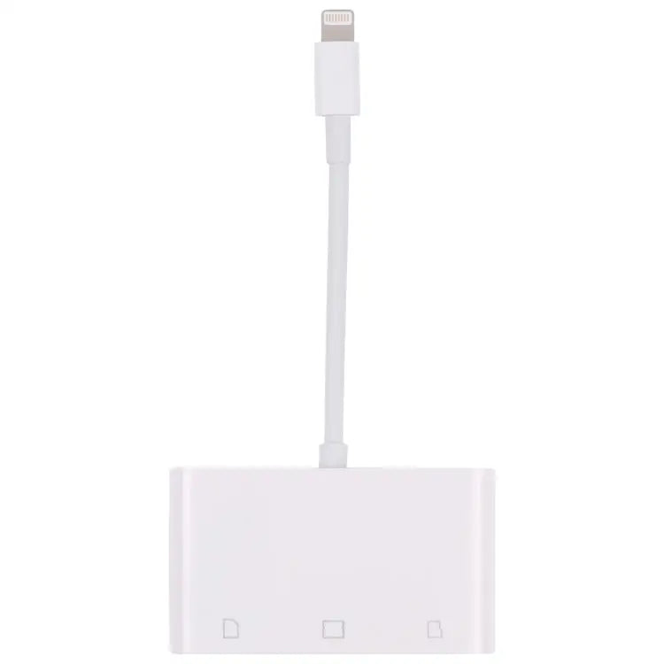 NK-1011 3 in 1 CF Card / TF Card / SD Card Reader For 8 Pin Devices NK-1011 - NK-1011