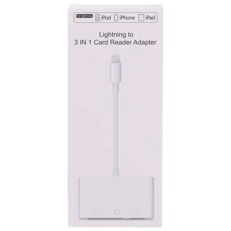 NK-1011 3 in 1 CF Card / TF Card / SD Card Reader For 8 Pin Devices NK-1011 - NK-1011