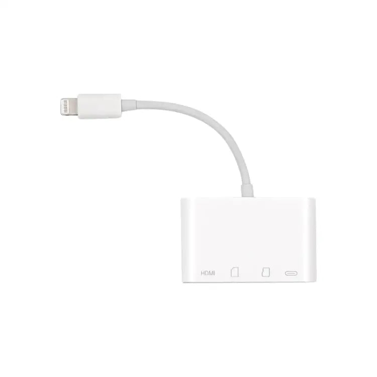 NK-103C 4 In 1 8 Pin to HDMI Multi-function Mobile Phone Converter Adapter - NK-103C