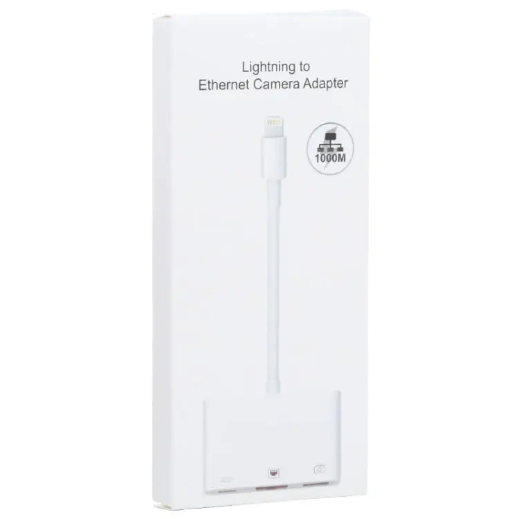 NK-107 3 in 1 8 Pin Male to USB + 1000M Ethernet + 8 Pin Power Female Adapter NK-107 - NK-107