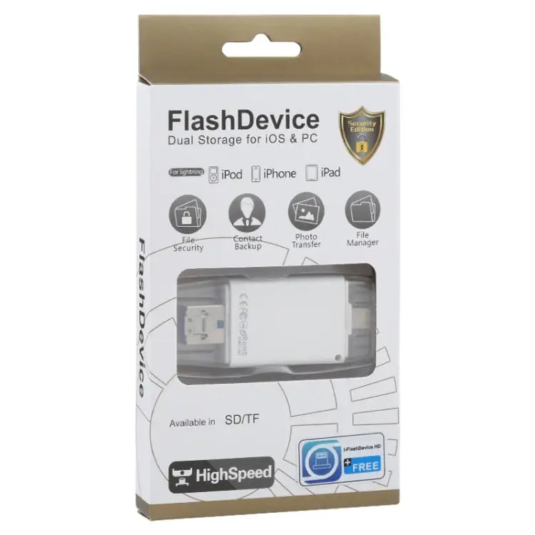 NK-208 3 in 1 i-Flash TF Card / SD Card Reader For 8 Pin + USB 2.0 + Micro USB Devices(Black) NK-208 White NK-208 Black