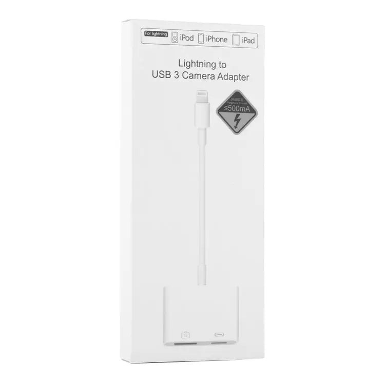 NK101 8 Pin to USB Camera Reader Adapter Compatible with IOS 9.1 and Above Systems - NK101