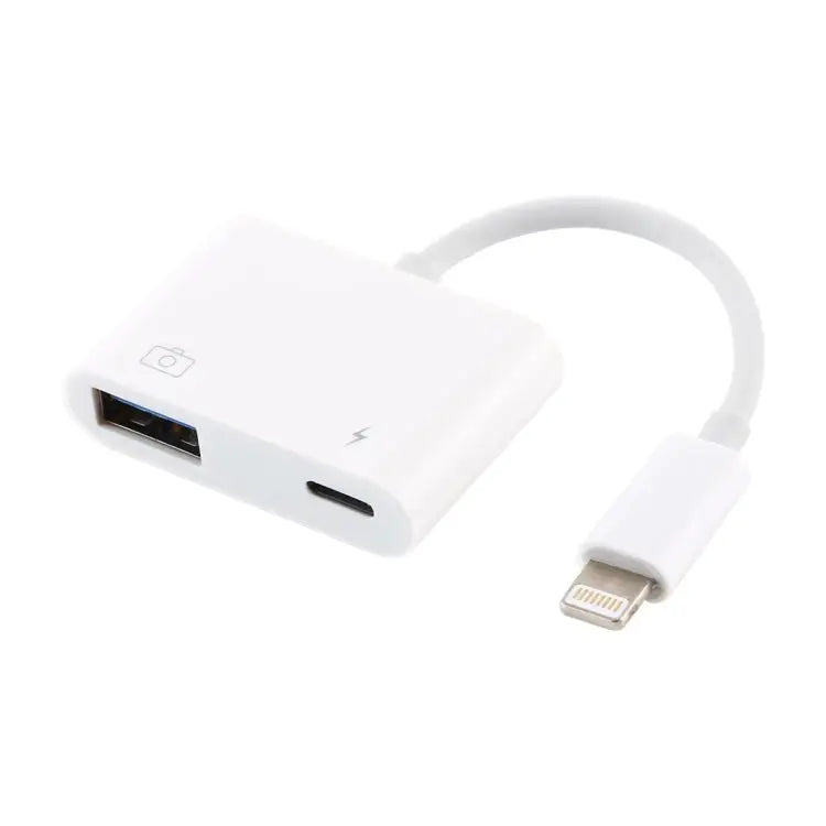 NK101 8 Pin to USB Camera Reader Adapter Compatible with IOS 9.1 and Above Systems - NK101