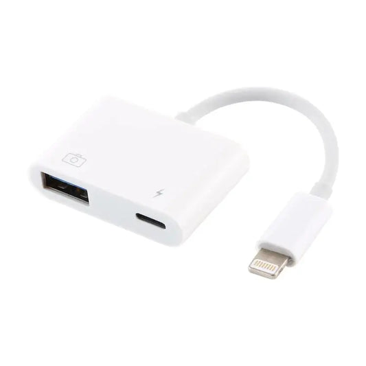 NK101 8 Pin to USB Camera Reader Adapter Compatible with IOS 9.1 and Above Systems - NK101