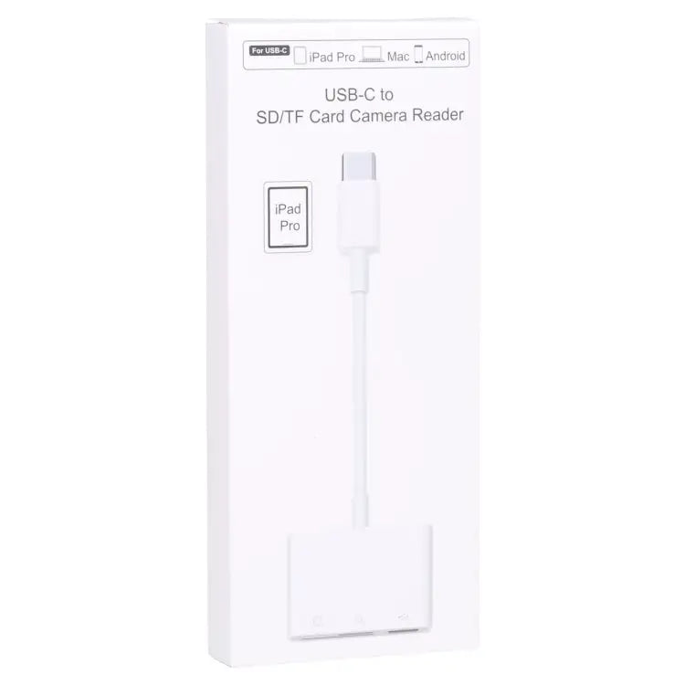 NK103TC 3 in 1 USB-C / Type-C Male to SD + TF + USB Female Camera Reader NK103TC - NK103TC