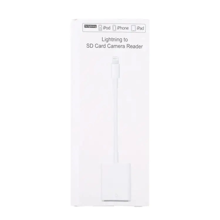 NK105 8 Pin to SD Card Camera Reader Adapter Compatible with IOS 9.1 and Above Systems - NK105
