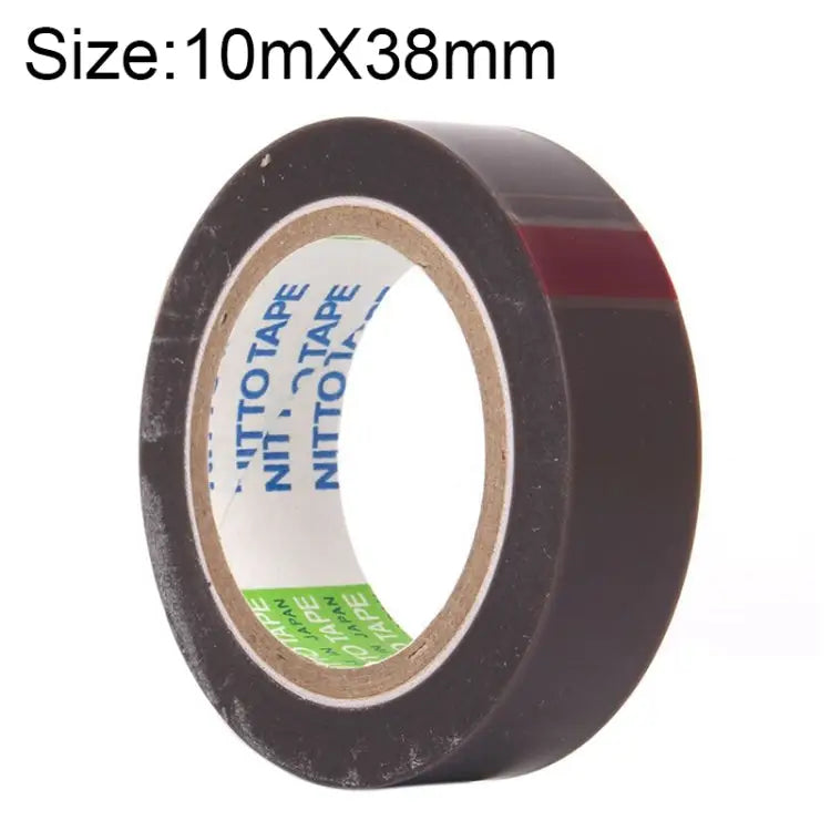 NO.903UL 0.08mm Thickness NITTO DENKO Teflon High Temperature Tape for Sealing Machine Size: 10m x 38mm Size: 10m x