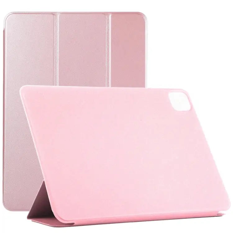 Non-buckle Double-sided Magnetic Flip Leather Tablet Case With Holder & Sleep / Wake-up Function For iPad Air 13 2024